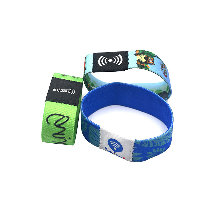 音樂節松緊腕帶RFID松緊手環演唱會專用手環